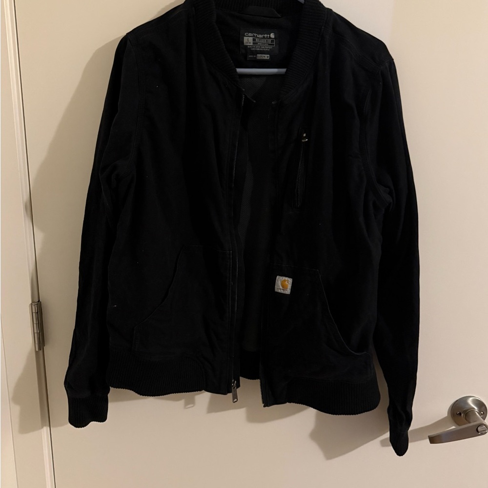 Carhartt Men's Classic Black Bomber Jacket